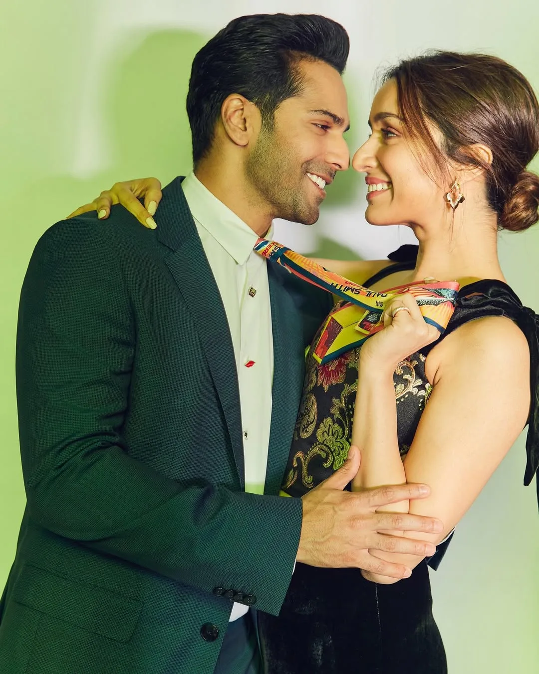 Shraddha Kapoor with rumored boyfriend Varun Dhawan