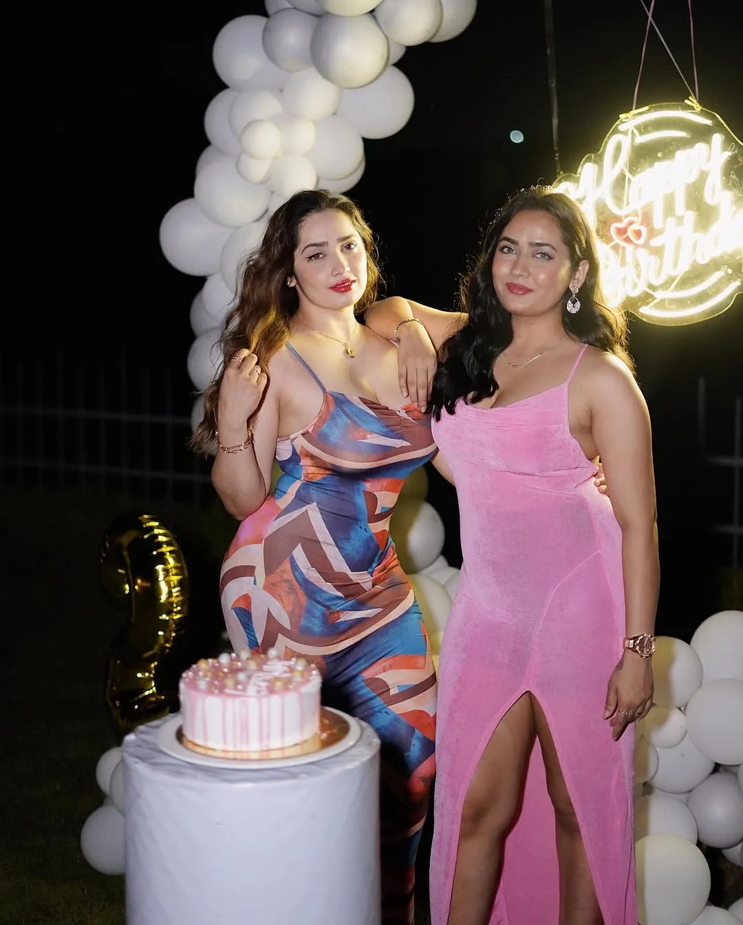Aditi Mistry's Sister Aditi Mistry with her sister