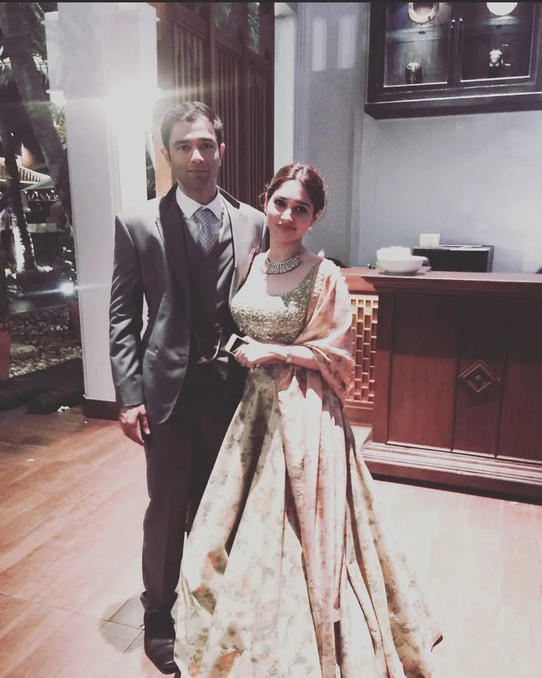 Tamannaah Bhatia's Brother Tamannaah Bhatia with her Brother